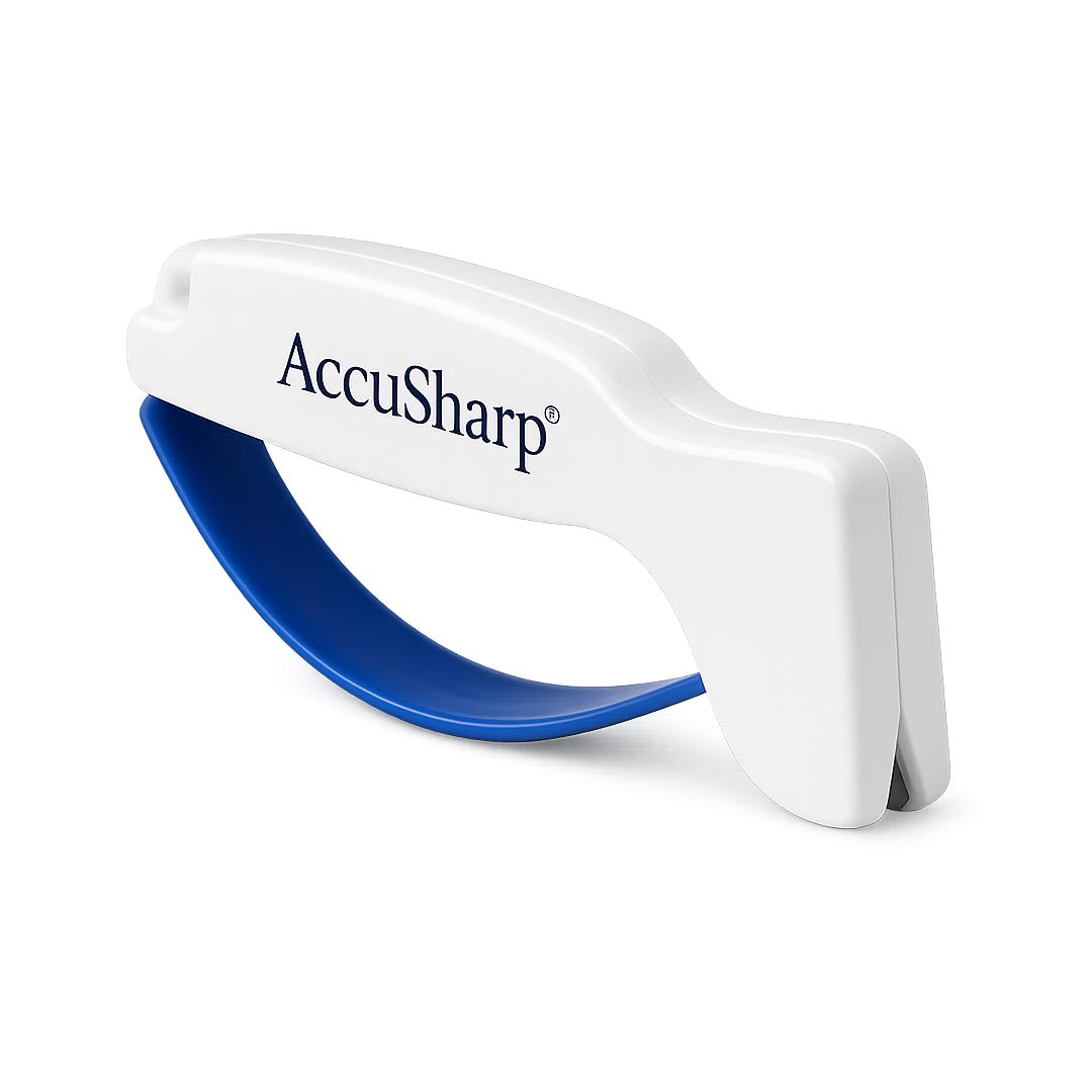 ACCUSHARP Accusharp Hand Held Knife And Tool Sharpener - White – sharpening steels