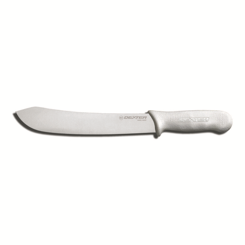 10" Dexter Wide Tip Straight Butcher Knife - White