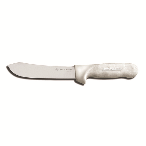 8" Dexter Wide Tip Straight Butcher Knife - White
