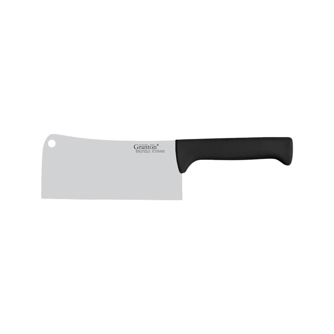 Granton 10" Chopper / Meat Cleaver - Black – butchers' knives