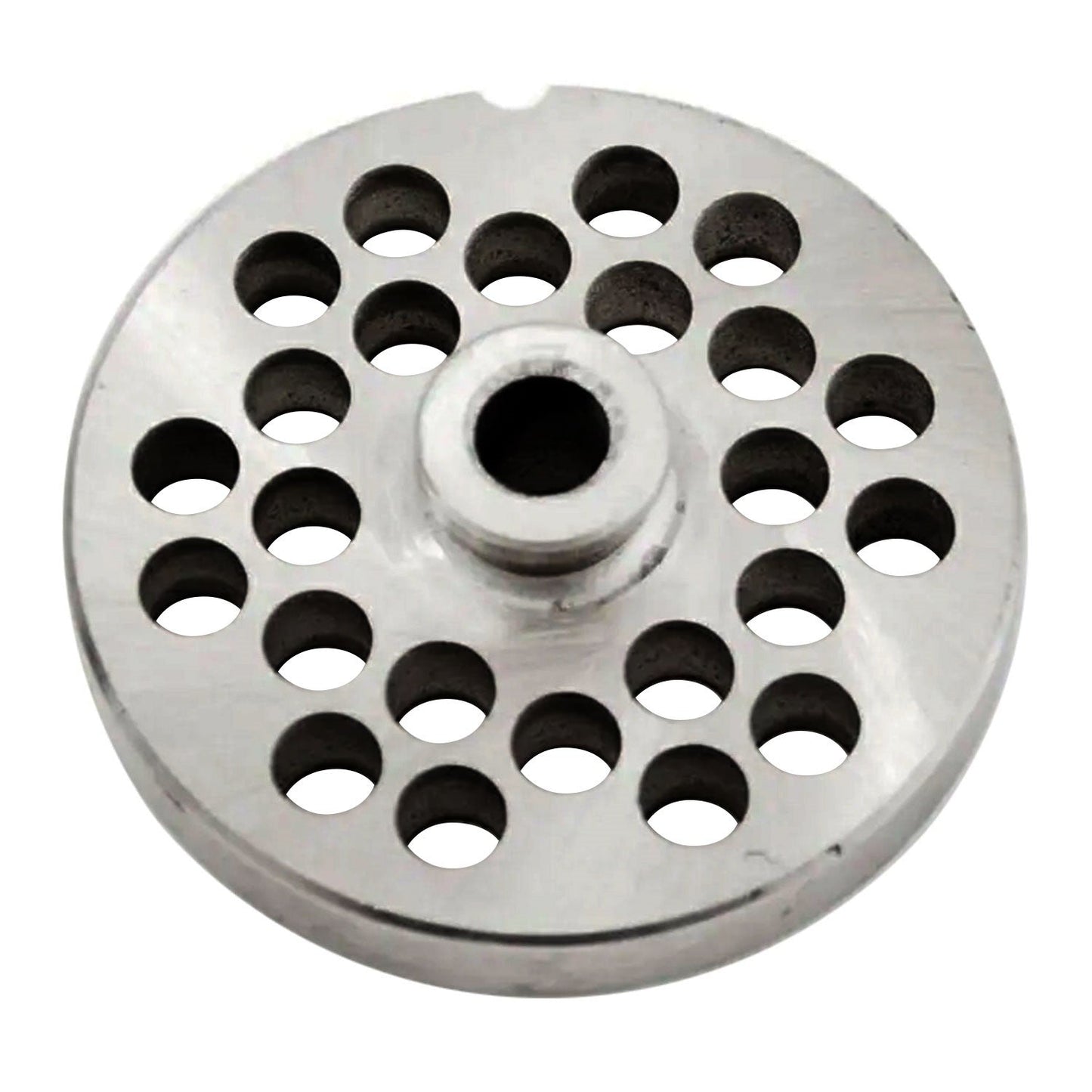 Size 22 PM Hubbed Meat Mincer Plate, 3/8" (9,0mm) Holes, Set of 4