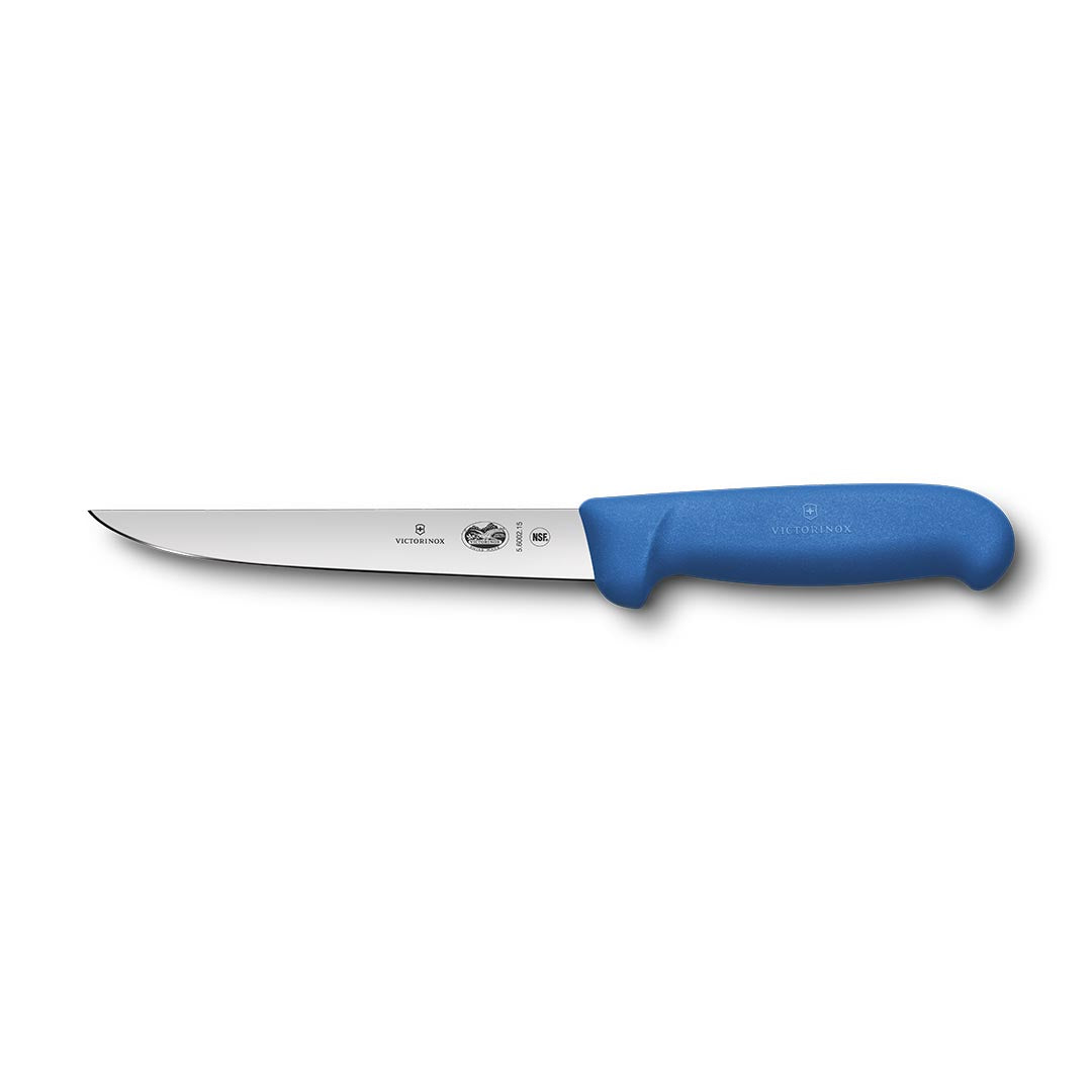 Victorinox 6" Vic Straight Wide Boning Knife - Blue – butchers' knives