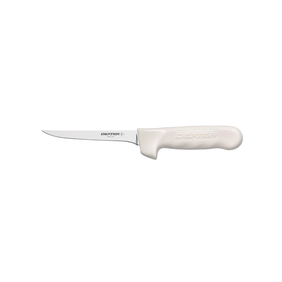 Dexter Russell 5" Right-Hand Narrow Straight Flexible Boning Knife - White – butchers' knives