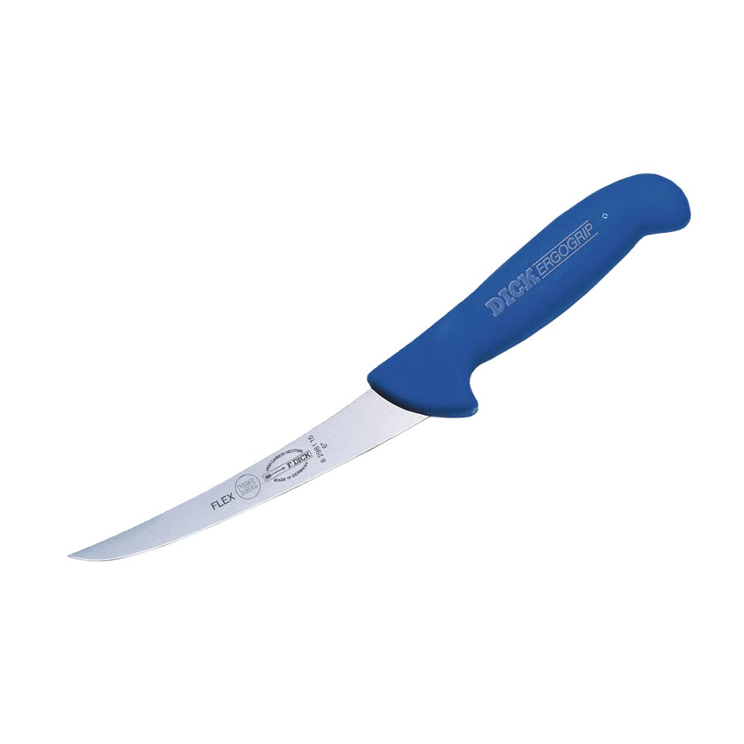 Dick 6" Dick Curved Flexible Boning Knife - Blue – butchers' knives