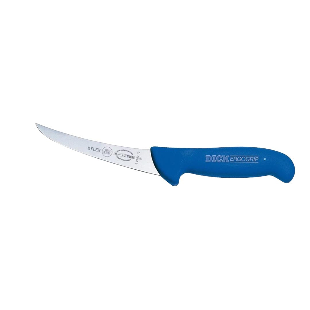 Dick 5" Dick Curved Semi-Flexible Boning Knife - Blue – butchers' knives