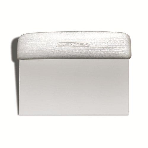 Dexter Dough Cutter - Scraper - 6" x 3" - White