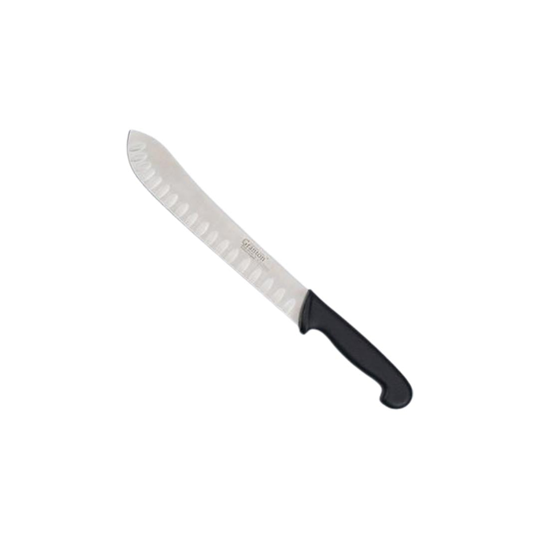 Granton 10" Granton Edge Butcher / Steak Knife - Black – butchers' knives