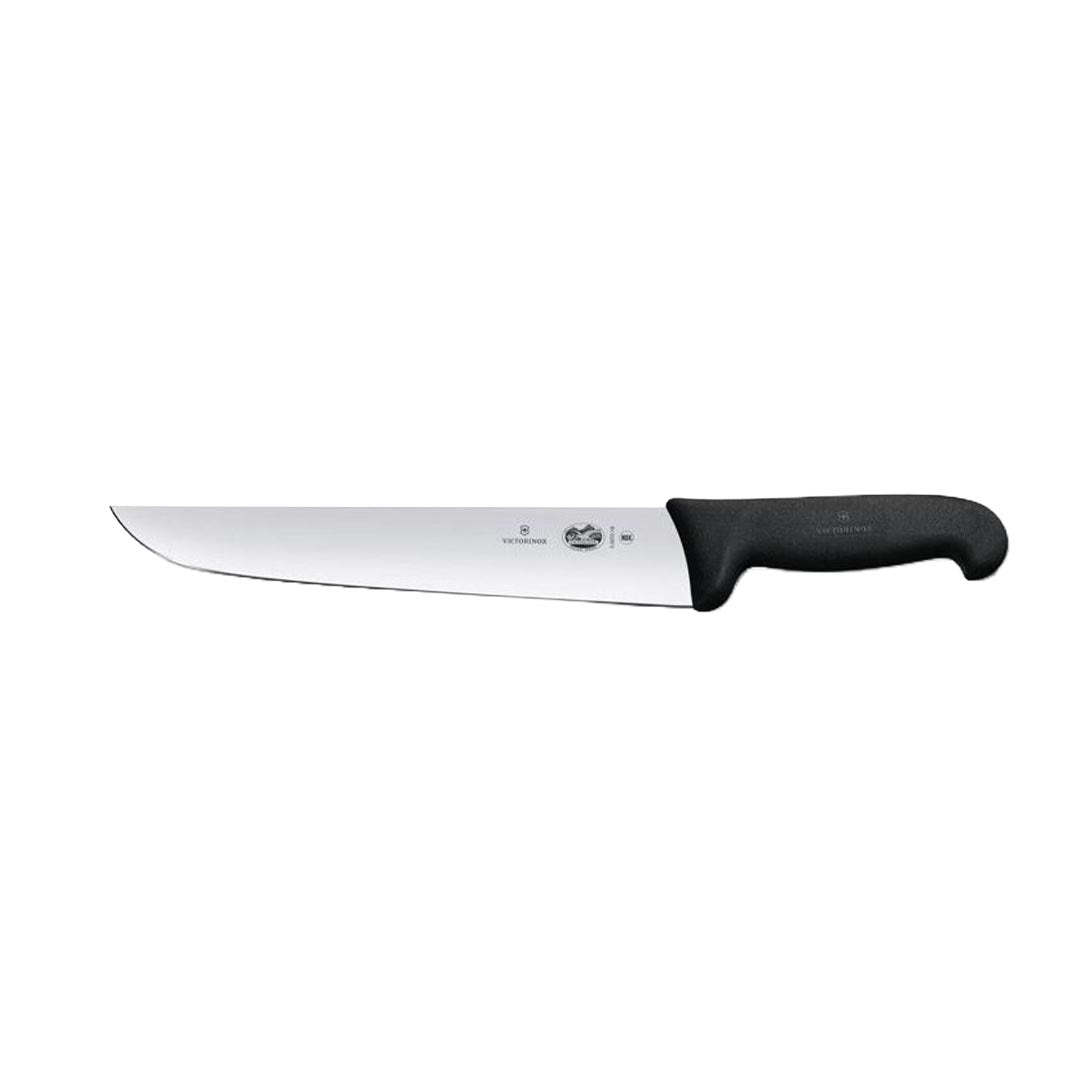 Victorinox 7" Vic Straight Butcher / Steak Knife - Black – butchers' knives