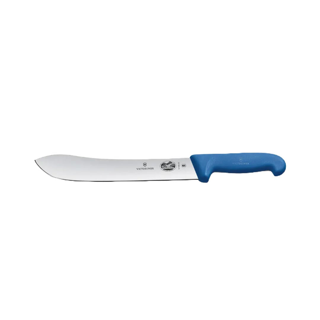 Victorinox 10" Vic Wide Tip Straight Butcher / Steak Knife - Blue – butchers' knives