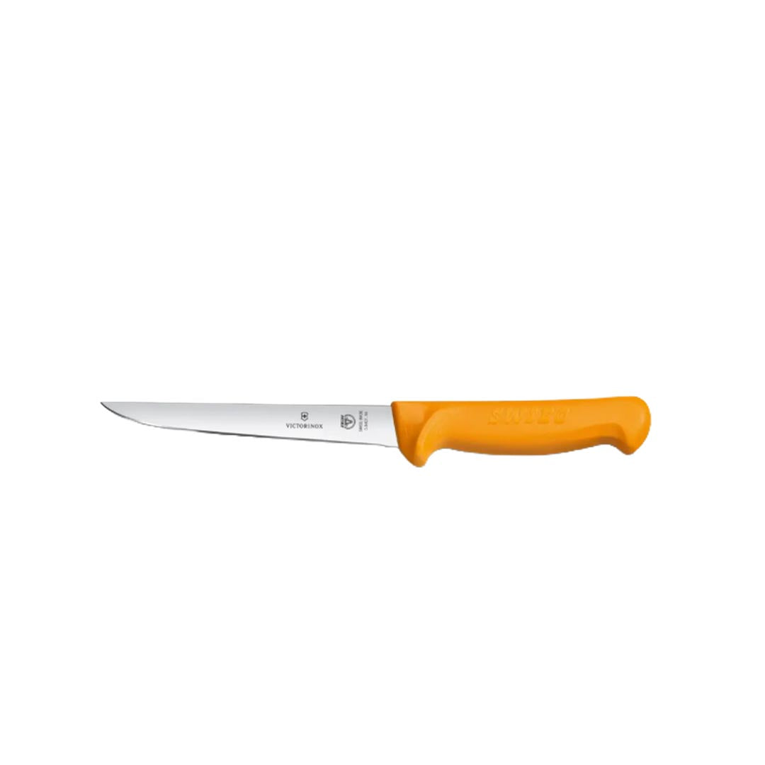 Victorinox 5.5" Swibo Narrow Straight Stiff Boning Knife - Orange – butchers' knives
