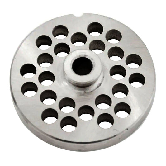 Size 22 PM Hubbed Meat Mincer Plate, 3/8" (9,0mm) Holes, Set of 4