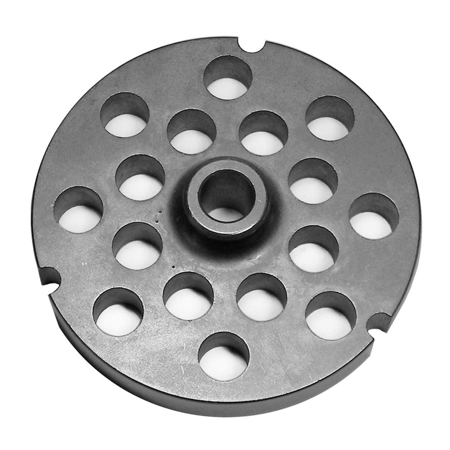 Size 32 PM Hubbed Meat Mincer Plate, 1/2" (12,5mm) Holes, Set of 4