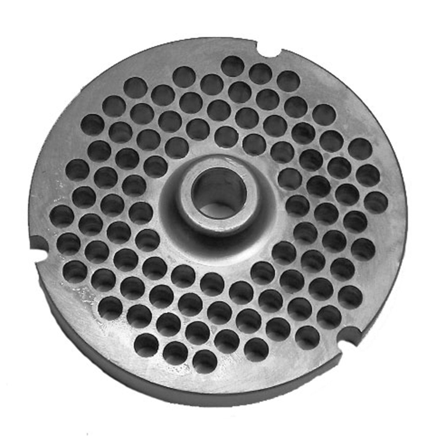 Size 32 PM Hubbed Meat Mincer Plate, 1/4" (6,5mm) Holes