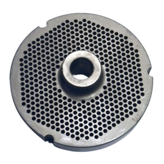 Size 52 PM Hubbed Meat Mincer Plate, 1/8" (3,5mm) Holes