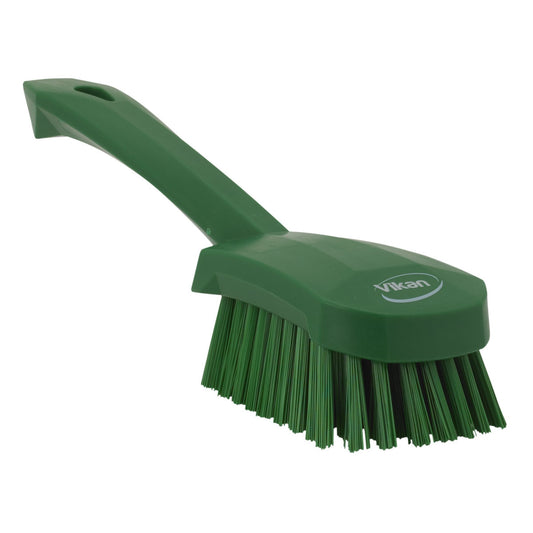 Vikan Washing Brush with short Handle, 270 mm, Hard